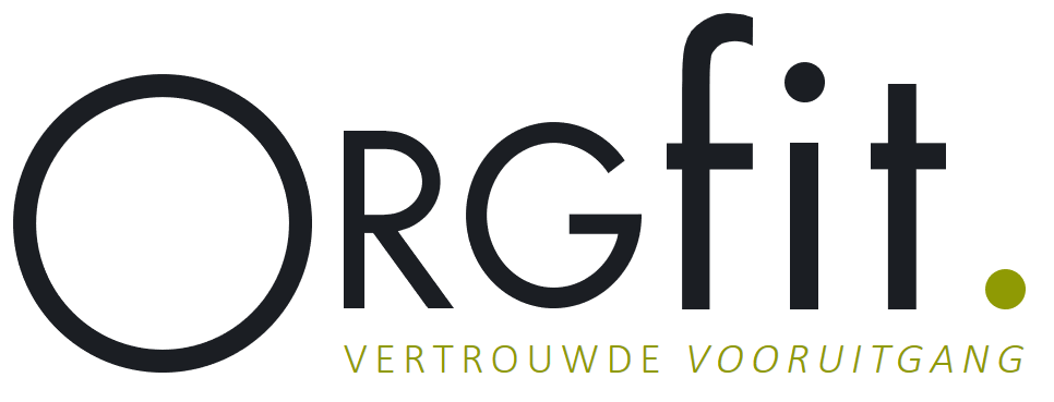ORGfit Logo incl tagline blauw